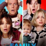 Jennifer Garner Instagram - We’re back, baby! 🙌 #FamilySwitch on @netflixfilm November 30th. 🍿🎄👨‍👩‍👧‍👦💫🐾🍼♥️