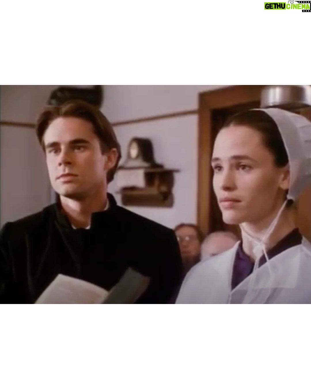 Jennifer Garner Instagram - My baby career at age 24 could be summed up as Olde Timey and Amish. . Rose Hill (1997), Dead Man’s Walk (1996), Harvest of Fire (1996), Washington Squre (1997)