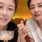 Jennifer Hong Instagram - 我的第一次吃播⋯謝謝維維李教我～哈哈🤤