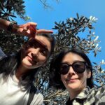 Jennifer Hong Instagram - ⭐️⭐️ 妳總說我們要活到老學到老 我說我們可以不是最聰明的 但可以是最認真最努力的 我不拍戲 妳也休假時 我們都喜歡挑戰難爬的山 每一次拿下山時 都特別有成就感 就像每一次 我接下的新角色 妳接下的新主持 一次又一次地挑戰不可能的任務 但又將工作全力以赴地完成 那種成就 真的不是三言兩語能說完的 期許未來咱們都能像這次一樣 穿過一個接一個險峻的山陵線 一路攻上鳶嘴山頂2180公尺一樣 克服一次又一次的挑戰 修煉成為更好的自己～🍓 . . . #鳶嘴山2180m #爬山 #姐妹 #climbing #challenge #sister 鳶嘴山標高2180公尺