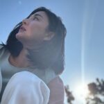 Jennifer Hong Instagram - ： 最近眼中的世界 校園 綠蔭 曙光 充滿希望～感恩 . . . #lingling #感謝 #我 #i #me #my #mine