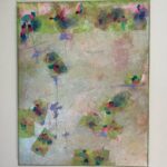Jennifer Lindberg Instagram - “PALPITATIONS” 16x20 ACRYLIC on CANVAS #abstractpainting
