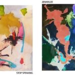 Jennifer Lindberg Instagram - STOP SPEAKING and IN AWE OF .. OUT TODAY!! Out on all digital platforms And 7” available!!! Link in bio!! ♥️🌺♥️