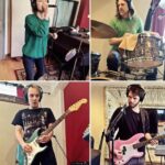 Jennifer Lindberg Instagram - BABIES! 8 years ago #righton radio session ahhh miss you boys. ♥️♥️ @symphoniccharlie @wolfwoodcockmusic @normito