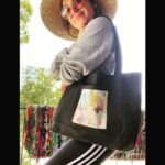 Jennifer Lindberg Instagram - SOLD OUT 🙏🏽♥️🙏🏽 ATTENTION LOVERS!! I have 5 of these limited edition utility bags up for grabs. The bag was intended to be sold w the “clinique” 7” off of my latest HEART TAX LP .. I only made 30.. and ended up using them myself or gifting to friends.. they’re extremely durable, made from recycled goods, water proof and are BIODEGRADABLE!!! Can be used for anything really!!! I will also be gifting a tee shirt w the bag… DM ME.. I only have 5 left. hurry up!!