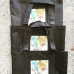 Jennifer Lindberg Instagram - SOLD OUT 🙏🏽♥️🙏🏽 ATTENTION LOVERS!! I have 5 of these limited edition utility bags up for grabs. The bag was intended to be sold w the “clinique” 7” off of my latest HEART TAX LP .. I only made 30.. and ended up using them myself or gifting to friends.. they’re extremely durable, made from recycled goods, water proof and are BIODEGRADABLE!!! Can be used for anything really!!! I will also be gifting a tee shirt w the bag… DM ME.. I only have 5 left. hurry up!!