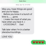 Jennifer Lindberg Instagram - aint that the truth. hold your dear ones close, but not too tight.. let love in. breathe. and ………. chill the fuck out. #goals #dad #rip