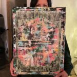 Jennifer Lindberg Instagram - my sweet babe!! my First commission for the raddest gal.:: @elishaanne from her wonderful boyfriend… @joshalexfletcher for xmas. I always paint as I go.. This was super great for my soul to paint for another in mind. … love love love.