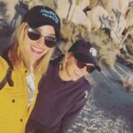 Jennifer Robertson Instagram - Georgia and Ellen went to Joshua Tree. They climbed big rocks, were chased by thirsty bees, and YES, they drank a lot of wine. 😉