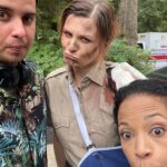 Jennifer Robertson Instagram - Had so much fun with this cast and crew last summer. One of my favourite moments : hanging with the cast and someone asked @hjthomasjr about ET and I said “You were in ET?? What character were you?” Think I had him fooled for 3 seconds. 😉 Rent or buy on digital today (US only)