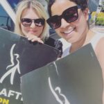 Jennifer Robertson Instagram – On the picket lines with good friend, IATSE member @somuchglitter  Flying home tomorrow. It has been an honour to walk with you @sagaftra and @wgastrikeunite  I will continue to send my support from Canada. Stay strong friends. ❤️ Netflix