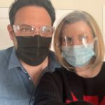 Jennifer Robertson Instagram - Lil’ photo dump of me and some of my pals. Covered eyes, full masks, can’t lose. #singlealltheway @netflixfilm