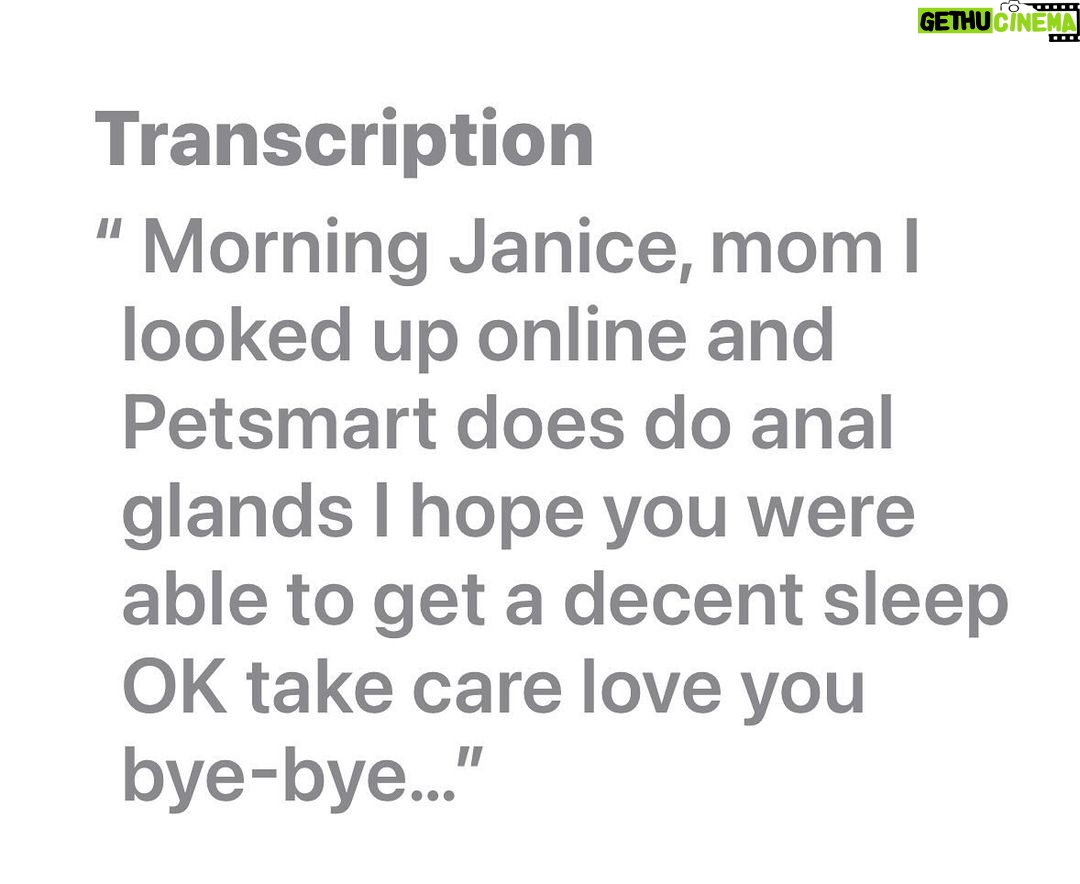 Jennifer Robertson Instagram - Voice to text message this morning from my mom 😂😂😂 #shouldichangemynametojanice
