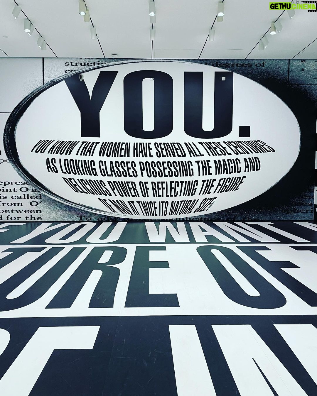 Jennifer Robertson Instagram - Barbara Kruger’s work is essential. @lacma