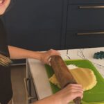 Jennifer Walcott Instagram - Remembering my great grandmother every time I use her old rolling pin. It's really old and doesn't roll as well as new ones, but it means a lot to us. It's special because it reminds us of her. 🌟 #FamilyHeirloom #sugarcookies #Memories