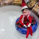 Jennifer Walcott Instagram - Elf on the shelf, came to our hotel ready to go tubing with us❄️