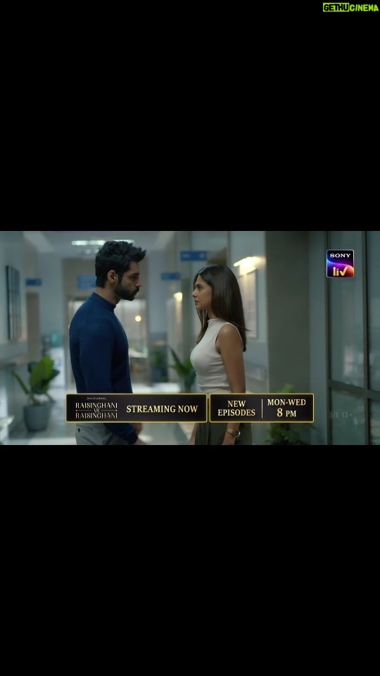 Jennifer Winget Instagram - The line between personal and professional is clear now, but can it keep Anu and Virat apart? Whose trust will Aryaman seek to fix his reputation? So many mysteries await! Catch the excitement tonight at 8 PM on Raisinghani VS Raisinghani, streaming on Sony LIV! #RaisinghaniVSRaisinghani #RaisinghaniVSRaisinghaniOnSonyLIV