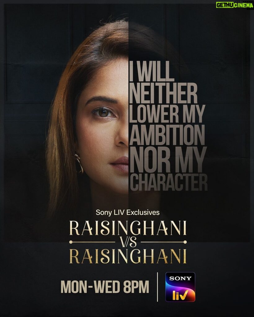 Jennifer Winget Instagram - Will Anushka’s ideology lead her to her goals, or will it prove to be her vulnerability? Watch her story unfold on Raisinghani VS Raisinghani, streaming on Feb 12, Mon-Wed 8 pm, exclusively on Sony LIV. #RaisinghaniVSRaisinghani #RaisinghaniVSRaisinghaniOnSonyLIV