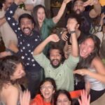 Jennifer Winget Instagram - Join us in sayin’ Heya to our playah, Riteish D with Big props…and cheers to this routine of choreographed and rigorously rehearsed dance dos and our unco-ordinated yet unabashed moves to his groove at every party… and in life! How blessed are we to have you, share you in close company and celebrate you everyday. Happy birthday… @riteishd we love you! 💗💗💗