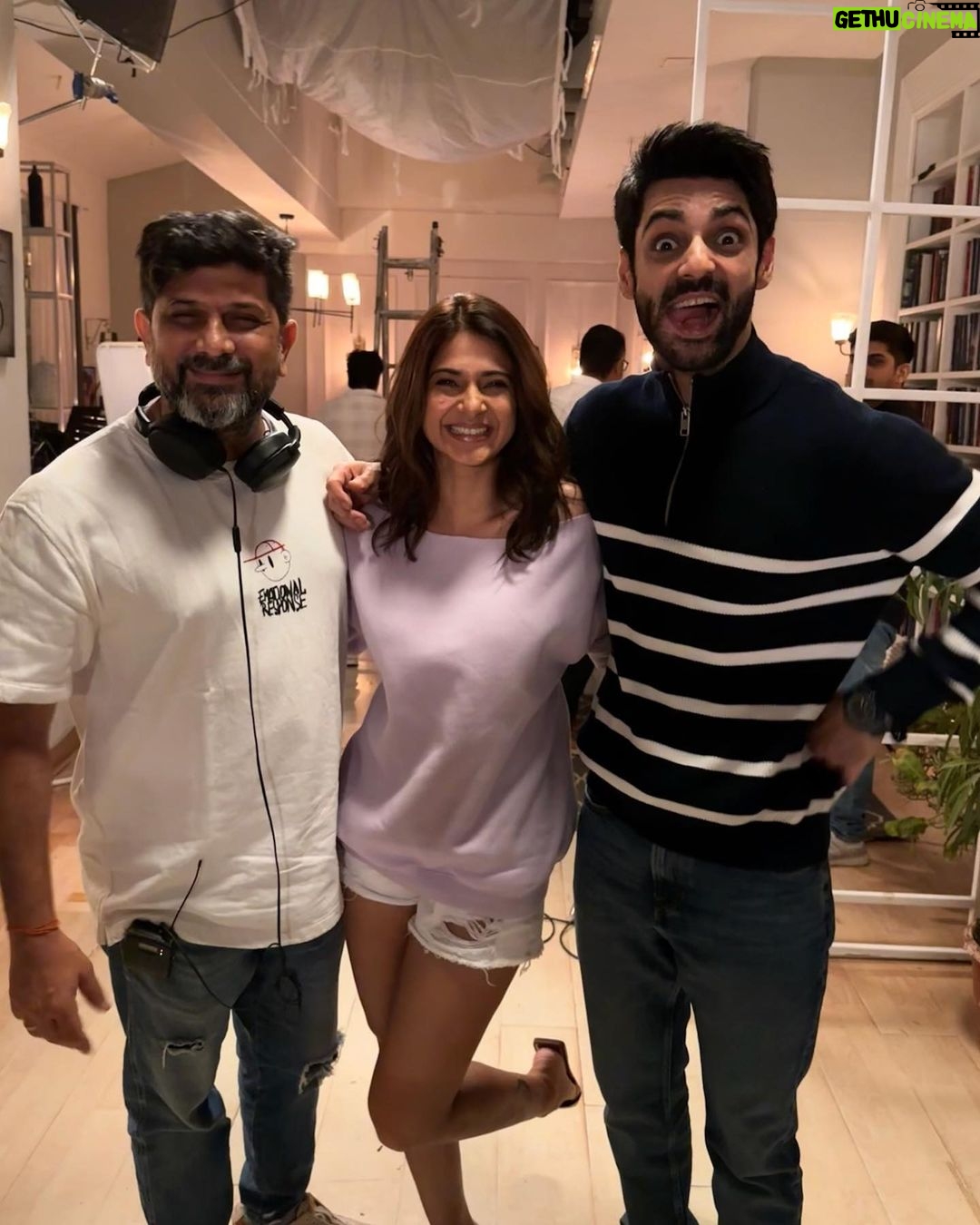 Jennifer Winget Instagram - Back into the swing of things and how; after a long hiatus indeed!! Returning with Rajderkar and Working it with my Wahinder + Ringing in 17M on the same day!! (π π’πΊ!) What a way to celebrate! Definitely a day to celebrate! @aniruddha.rajderkar @karanwahi #BabysBackInBusiness πΌ