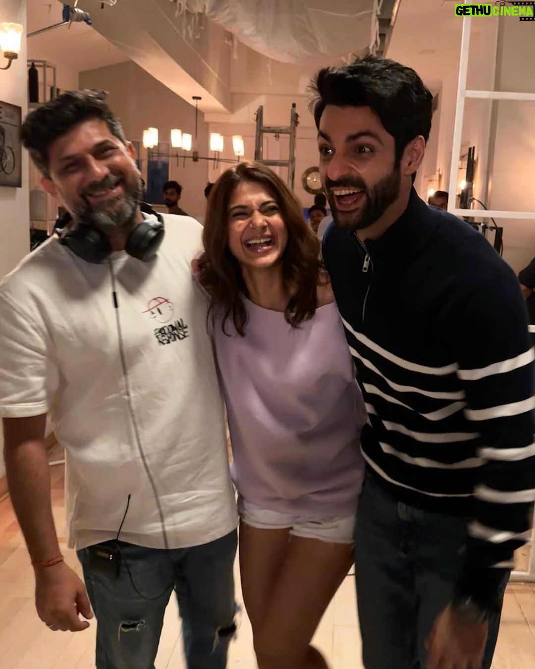 Jennifer Winget Instagram - Back into the swing of things and how; after a long hiatus indeed!! Returning with Rajderkar and Working it with my Wahinder + Ringing in 17M on the same day!! (π π’πΊ!) What a way to celebrate! Definitely a day to celebrate! @aniruddha.rajderkar @karanwahi #BabysBackInBusiness πΌ