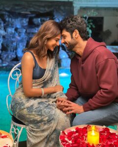 Jennifer Winget Instagram - IN & OUT of Character! 🎭 JW&KW bringing charisma and chemistry to the screen. 🌟👫 #OnScreenMagic #DynamicDuo” #raisinghanivsraisinghani🎬 #sonyliv #today #8pm The Game Begins TONITE…