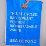 Jeon So-mi Instagram - Summer #seaBeyong with prada🧚🏻‍♀️ This recycled bag is meant for non-biodegradable waste💦