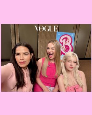 Jeon So-mi Instagram - “Barbie the movie” exclusive interview 
with @voguekorea 🎀 🧚🏻‍♀️🤫