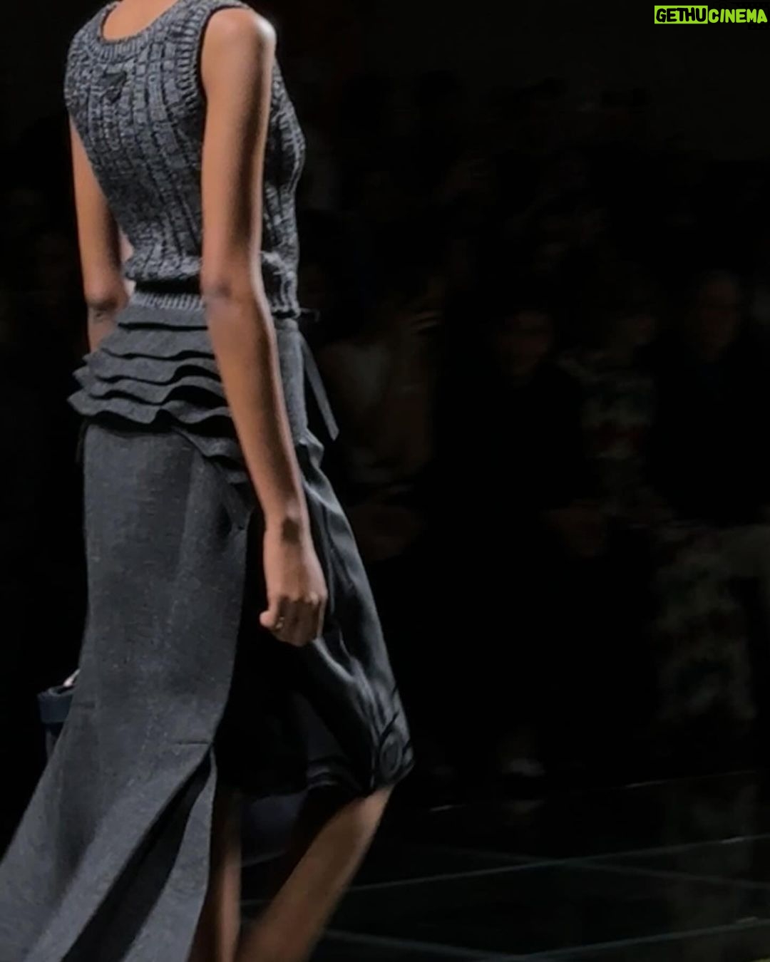 Jeon So-mi Instagram - @prada Fantasies, ribbons, and crystals #PradaFW24 #MiucciaPrada #RafSimons