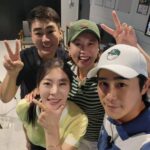 Jeong Tae-woo Instagram - 프로들이랑 스크린한겜? #프로암 #스크린골프⛳️ #챌린G투어 #박범희프로 #정솔프로