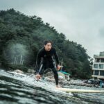 Jeong Tae-woo Instagram - 모처럼..파도타기 🏄‍♂️ #서핑 photp by @line.d_2017