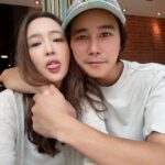 Jeong Tae-woo Instagram - 보고싶었다 짝꿍아 💕 오늘은 교회 같이 가즈아~ #주일예배 #가족 #조이풀