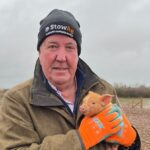 Jeremy Clarkson Instagram - An piglet. Our first.