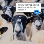 Jeremy Clarkson Instagram - we've hidden something exciting in these fun facts... did you work it out? 🚜 👀 📺 #ClarksonsFarm 🎭 #JeremyClarkson #KalebCooper