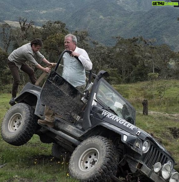 Jeremy Clarkson Instagram - Win Jeremy’s fxxxed up Jeep..choose any great gift or stock up for Xmas at Hawkstone between now and December 24th and you can win - we’ll announce the winner of Jeremy’s Jeep from the Grand Tour on Xmas day…T&Cs apply ..