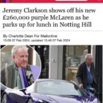 Jeremy Clarkson Instagram - It’s a press demonstrator, you halfwits. I’m reviewing it for the Sunday Times.