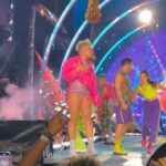 Jeremy Hudson Instagram - HAPPY BIRTHDAY @pink Beyond grateful to be a part of your legacy. Beyond grateful to share my heART on your stage. Beyond grateful to call you a friend. You continue to inspire me and bring so much goodness to my life n the world! Thank you will never be enough. I love you WILDLY and ENDLESSY!