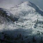 Jeremy Jones Instagram - Old man winter stopped by last night, waxing dawn brought quite a site, not enough snow to take flight, but how my soul stirred seeing the mountain turn white. -11.10.23 Olympic Valley, CA