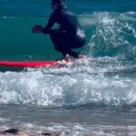 Jeremy Jones Instagram - #alohafriday Double over ankle and firing! The surf ain’t much but view sure is nice. Simplest surf snow combo you can due right now. 🏄‍♂️ @luca_robillard #surftahoe @sierranevada Lake Tahoe, Nevada