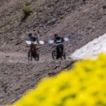 Jeremy Jones Instagram – “I saw a couple nice lines” @mia__jones_ said after a recent summer hike. 
It’s all I needed to hear to fire up the bikes and take a look. 
I must admit I was skeptical looking up from the valley at the bare mountains that we would make turns but she was right. 
Wild flowers, single track and late August turns on some of my favorite lines made for a memorable day. 
Extra grateful to get a bonus day of summer shralpinism with her before she heads to college! 

📷 @ming.t.poon 
@iamspecialized_mtb
#snowpatchhunters
