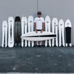 Jeremy Jones Instagram - Instruments of Stoke. The Jones 2024 Surf Series is not just an art collaboration, but a decade plus relationship bonded by the mutual love and loyal participation of Surf and Snow. @jeremyjones and @chris_christenson73 started tinkering around with a few ideas and rough shapes in 2012. These two jumping in head first, motivated and inspired to figure out how to combine forces to shape something that worked well on snow and captured that same glide that Chris’ surf shapes are so well known for. This journey, process and breakthroughs along the way have been the ultimate reward in combining these two worlds. The process of testing, tweaking and repeating hasn’t stopped since that first prototype. We have been able to take proven designs concepts and rocker profiles from some of @christensonsurfboards most popular surfboard models and add them to Surf Series. The line up has now grown into ten unique shapes including a surf inspired pair of bindings that have all helped thousands of riders expand their minds and mountains. 📷: @andrew_miller 🎥: @gregweavervideo #jonessurfseries #odetoprogression