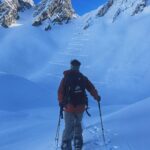 Jeremy Jones Instagram - Some Austrian shralpinism with @mitch_toelderer @bibitp and @ruairi_collins. So many vivid memories from spending time with Mitch and Bibi shooting #jjonesfurther in these mountains over 10 years ago. #jonesmindexpandersplit #jonesbackpacks @karakorambc
