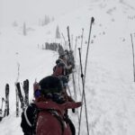 Jeremy Jones Instagram - Yesterday was a heavy day at @palisadestahoe. In an instant we went from the highest of highs to lowest of lows. My favorite lift in the world just opened and there was no line and the riding was epic. Of the few 100 people, I knew most of them. I was with my kid and life couldn’t be better as we slashed, bashed and laughed our back to an empty lift line. On our second run we took a similar line. Half way down I went left around a terrain feature and @cassjonessnow went right toward our first run tracks to rebate an air. When I got to the bottom he was not there even though he was in front of me. 10 seconds later I hear, “there was an avalanche, lift is closed.” Nervously I called Cass concerned but not panicked considering I last saw him at the bottom of our line. He didn’t answer but instantly called back. He rode up to the avi as it was happening and was the first one on the scene. “There was an avi, I am helping a guy out who is hurt,” he says. He stabilized the guy, gave him his gloves and jacket until patrol came and then helped probe. Overcome with relief but still sick over reports on two people buried I helplessly waited to see if I could be of service. Miraculously one person was saved by a heroic effort by Tom Day and others who went to the last seen point of the buried snowboarder, got a probe strike and dug him out after a few minutes unharmed. Devastatingly the other buried person perished. Incredibly sobering that our first run tracks were buried by a couple feet of avi debris. My heart bleeds for the friends and family of the deceased. Gratitude to the community effort on the rescue. 2nd 📷 @a_dansky KT-22