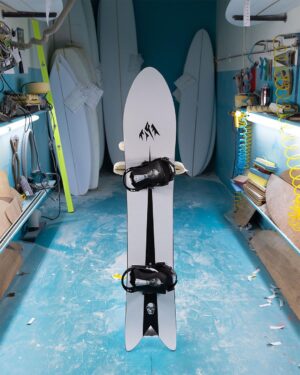 Jeremy Jones Instagram - Instruments of Stoke. 

The Jones 2024 Surf Series is not just an art collaboration, but a decade plus relationship bonded by the mutual love and loyal participation of Surf and Snow.

 @jeremyjones and @chris_christenson73 started tinkering around with a few ideas and rough shapes in 2012.  These two jumping in head first, motivated and inspired to figure out how to combine forces to shape something that worked well on snow and captured that same glide that Chris’ surf shapes are so well known for.  This  journey, process and breakthroughs along the way have been the ultimate reward in combining these two worlds. 

The process of testing, tweaking and repeating hasn’t stopped since that first prototype. We have been able to take proven designs concepts and rocker profiles from some of @christensonsurfboards most popular surfboard models and add them to Surf Series. The line up has now grown into ten unique shapes including a surf inspired pair of bindings that have all helped thousands of riders expand their minds and mountains. 

📷: @andrew_miller 
🎥: @gregweavervideo 

#jonessurfseries 
#odetoprogression