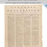 Jeremy Padawer Instagram – Amazing auction just concluded on @heritageauctions – 1 of 6 first printing of the Declaration of Independence!  With BP just under $3 million.

“The extremely rare first broadside edition of the Declaration of Independence printed in Massachusetts — the very fine Philip D. Sang copy — one of only six recorded copies and only one of two in private hands.”
“We hold these truths to be self-evident, that all men are created equal”