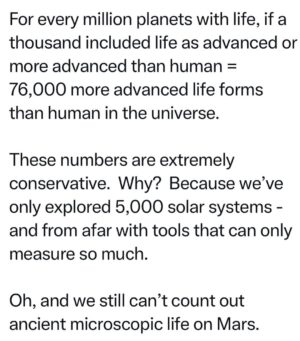 Jeremy Padawer Instagram - What do you think?  Are we alone in the universe?