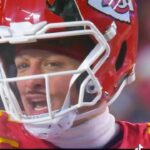 Jeremy Padawer Instagram – I’ll admit I got caught up in the moment.  It’s absolutely a 6-figure helmet.  Is it $500k?  I’m not sure.  If Mahomes wins the Super Bowl this time around, it’s an iconic collectible.  I’ve never seen a helmet crack due to weather!  3rd most frigid game of all time.  6-figures for sure!