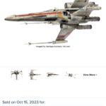 Jeremy Padawer Instagram - Wow. I’m blown away. Over $3 million for a movie original of the original 1977 Star Wars X-Wing. #starwars @heritageauctions