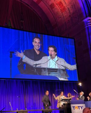 Jeremy Padawer Instagram - I love the toy industry.  It’s wonderful to see our passionate team receive a few accolades tonight at the annual TOTY’s - plush toy of the year and collectible toy of the year for our kind-hearted and fun Jazwares Squishmallows line and the Squishmallows Pokémon collaboration.  Behind every project in the toy industry is a group of people who bring it to life…. And in this case a group of people following their toy dreams. ❤️
@jazwares @toyindustryfndn @pokemon