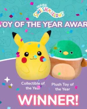 Jeremy Padawer Instagram - I love the toy industry.  It’s wonderful to see our passionate team receive a few accolades tonight at the annual TOTY’s - plush toy of the year and collectible toy of the year for our kind-hearted and fun Jazwares Squishmallows line and the Squishmallows Pokémon collaboration.  Behind every project in the toy industry is a group of people who bring it to life…. And in this case a group of people following their toy dreams. ❤️
@jazwares @toyindustryfndn @pokemon